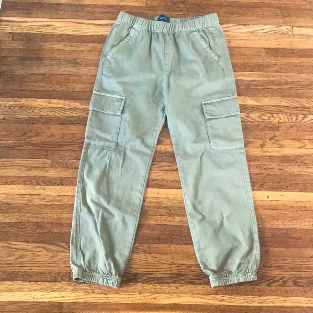 Old Navy Army Green Cargo Joggers